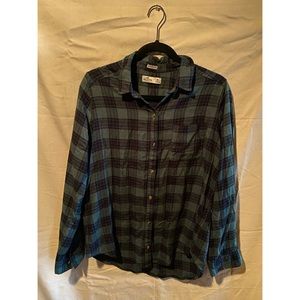 Hollister Boyfriend Fit Flannel